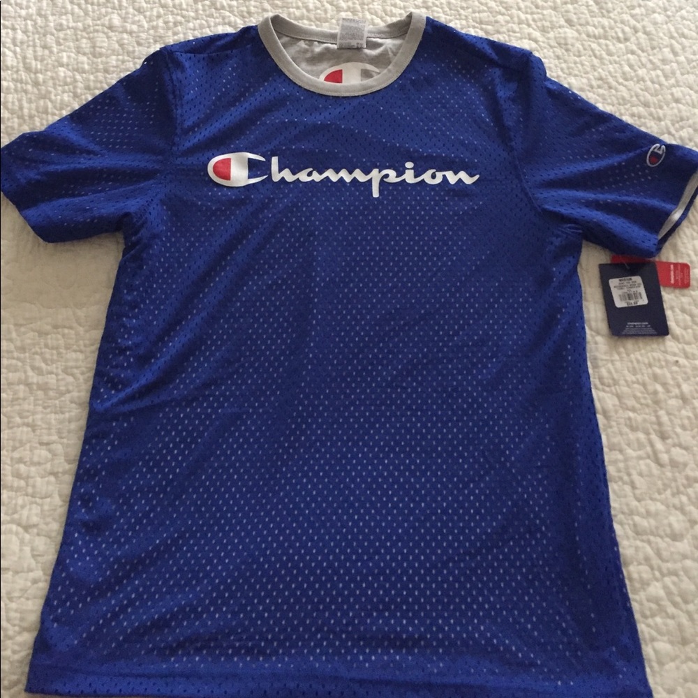 Men’s Champion reversible mesh tee